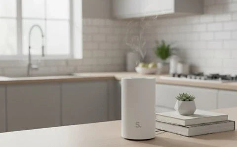 The Scandiscents Halo Home Diffuser with the Sleepy Trio Complete Kit — purpose-built for better sleep