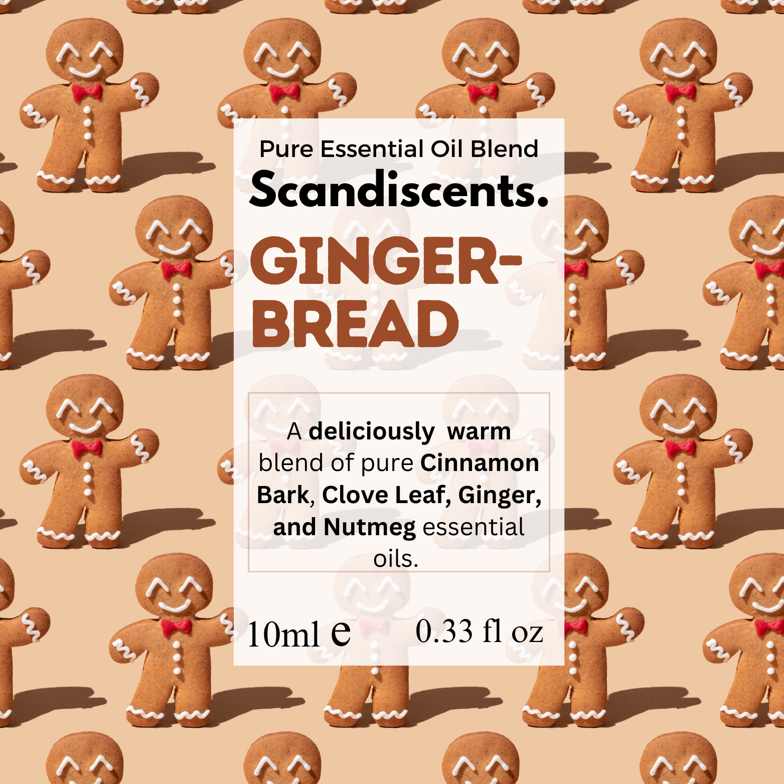  Good Essential – Professional Gingerbread Fragrance Oil 10ml  for Diffuser, Candles, Soaps, Lotions, Perfume 0.33 fl oz : Health &  Household