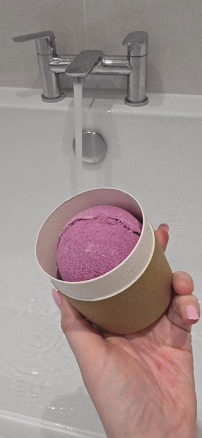 Ylang Ylang and Ginger Essential Oil Infused Bath Bomb