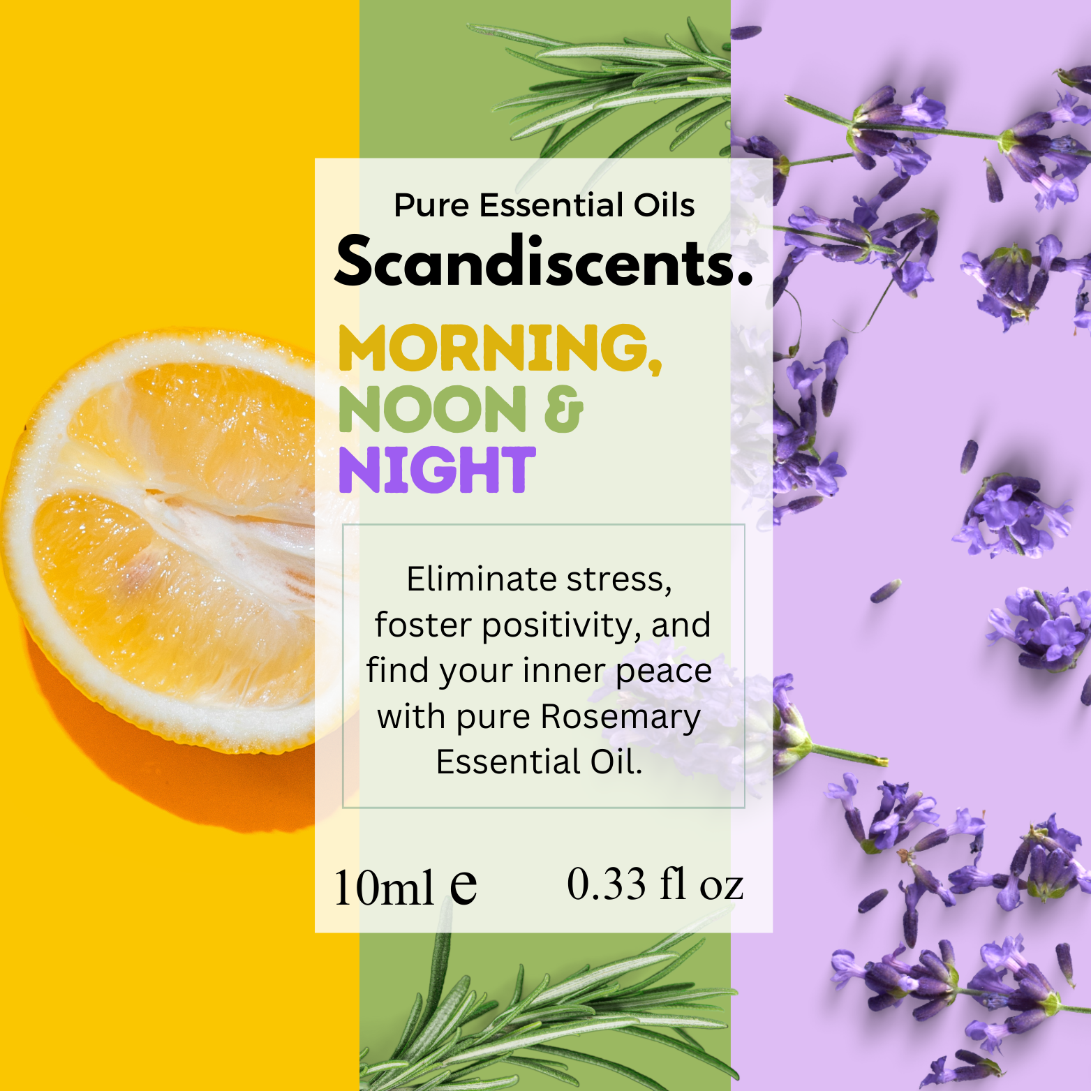 Morning, Noon and Night Essential Oil Pack
