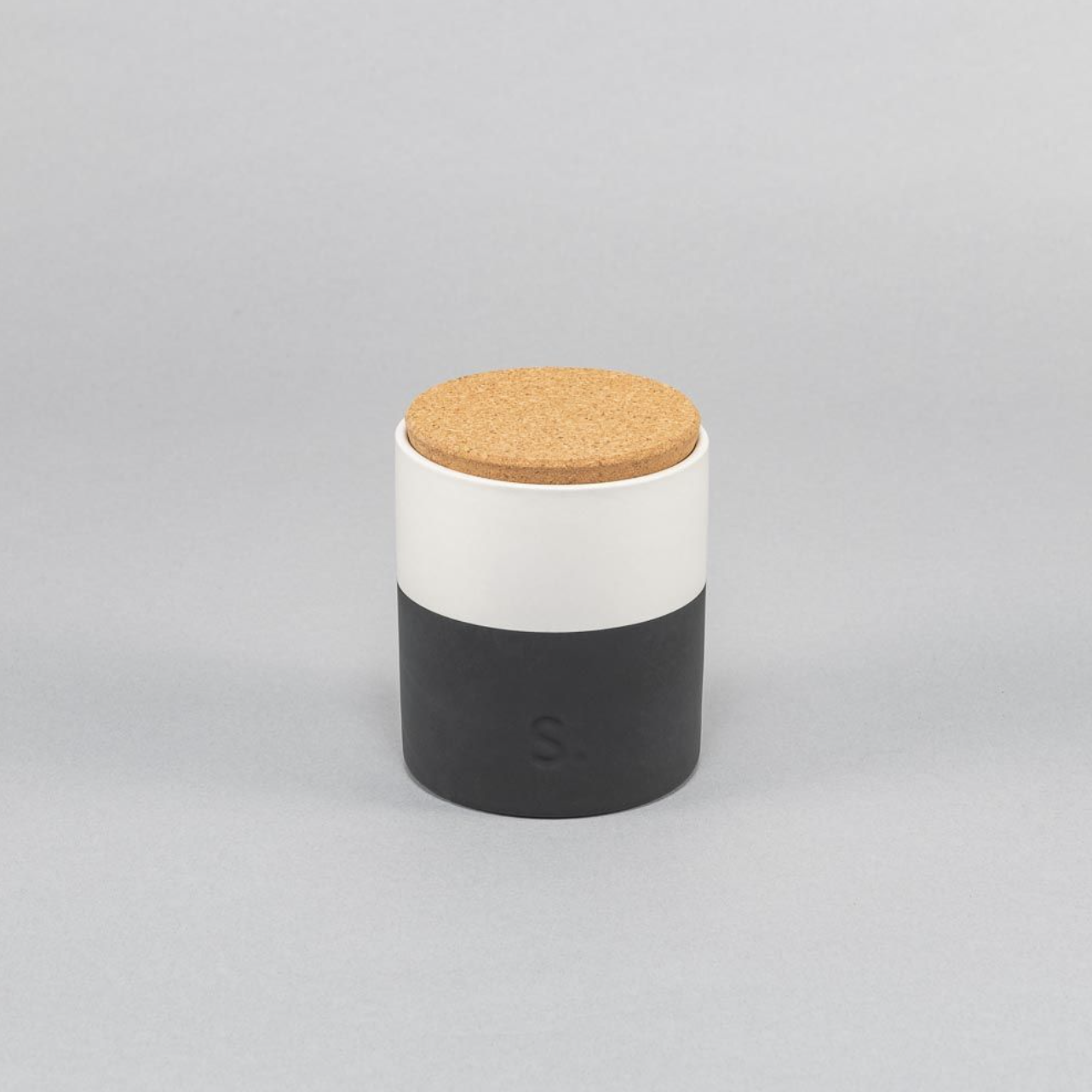 Black Double Wick Soy Candle