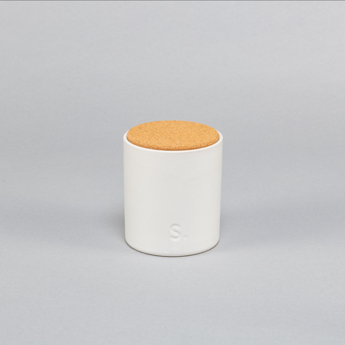 White Double Wick Soy Candle