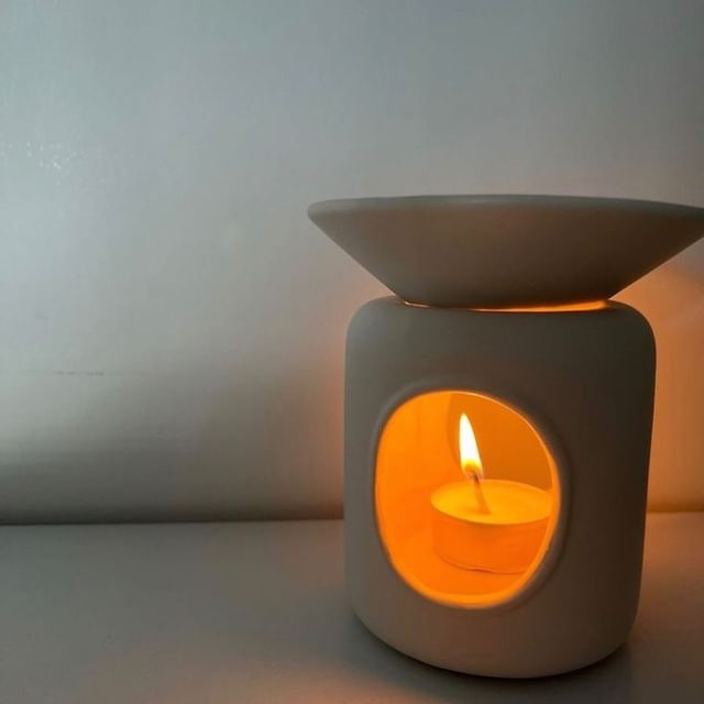 White Wax Burner
